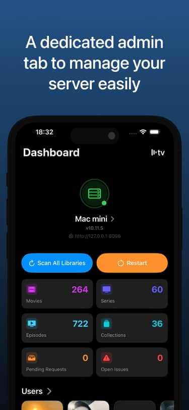 Integración con Jellyseerr - iPhone preview 4
